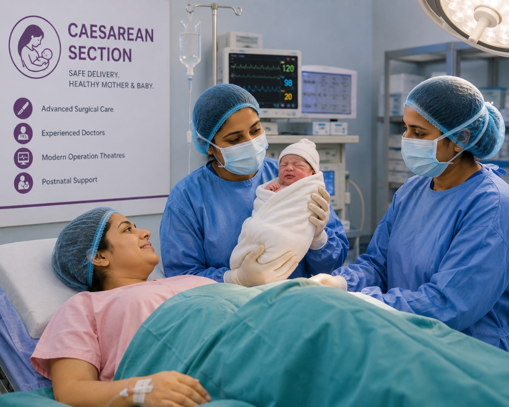Caesarean section delivery care