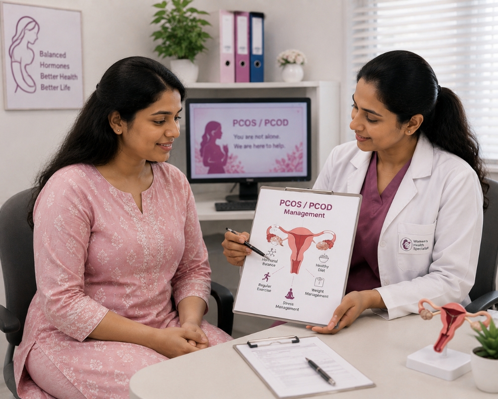 PCOS and PCOD management consultation